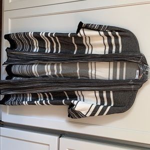 Black and white beautiful Vince long sweater